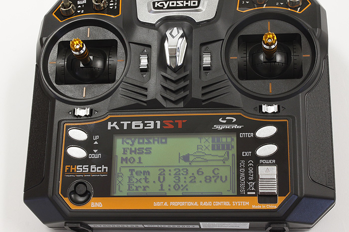Kyosho Syncro KT-631ST 6 Channel Radio With Telemetry (4)