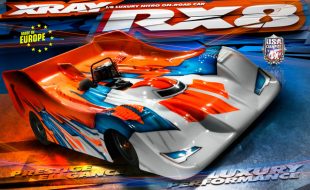 XRAY RX8 2017 1/8 On-Road Nitro Car