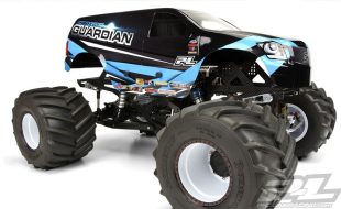 Pro-Line Guardian Clear Body For Solid Axle Monster Trucks
