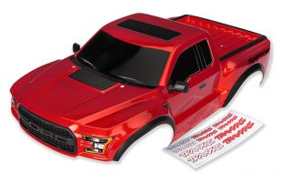 Traxxas 2017 Raptor Painted & Clear Bodies