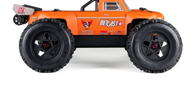 ARRMA RTR Outcast Truck Now Available With Orange Body