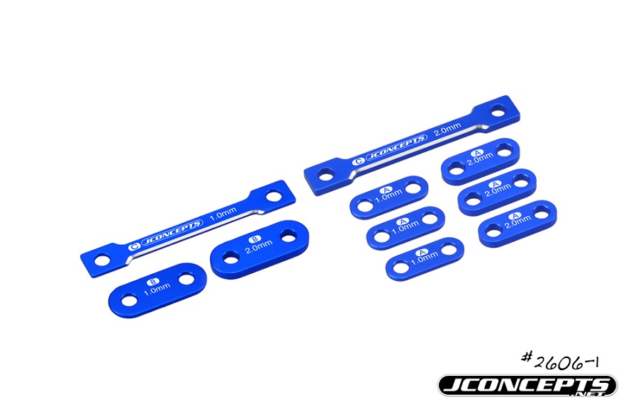 JConcepts B6 & B6D Suspension Aluminum Shim Sets (1)