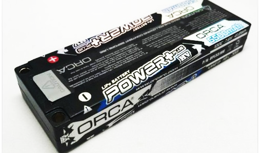 ORCA Power Plus HV LCG LiPo Battery 5500mAh 7.6V 100C