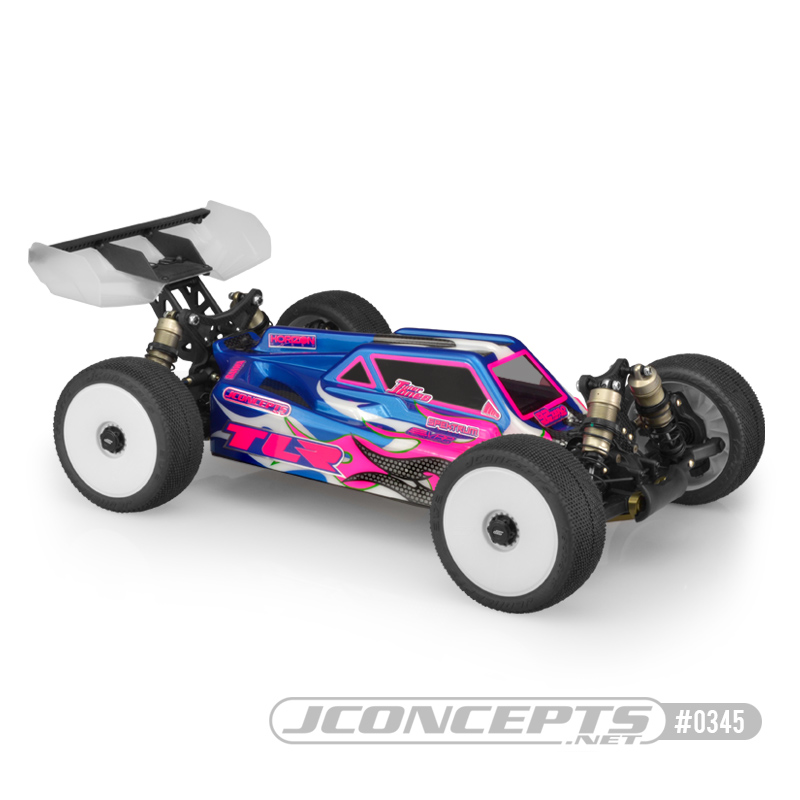 JConcepts S2 Clear Body For The TLR 8ight-E 4.0 (1)