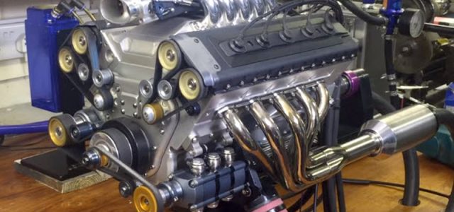 Someone Please Build a Car Around This 1/3 Scale V10 Engine [VIDEO]