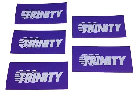 Trinity Team Logo Shrink Wrap For Cable Management