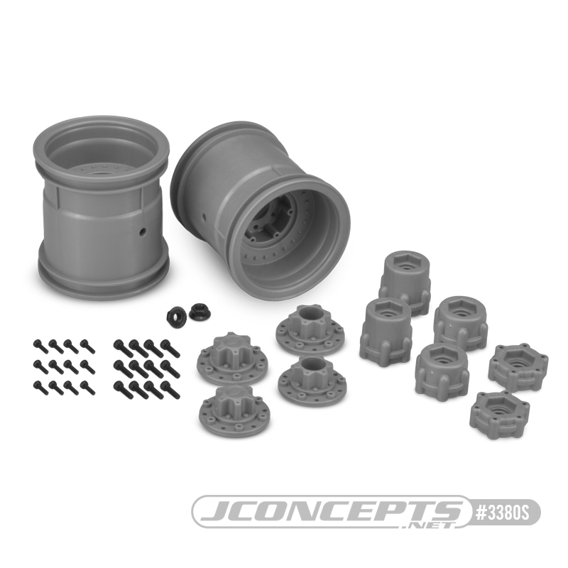 Midwest 2.2 Monster Truck 12mm Hex Wheels & Adapters From JConcepts