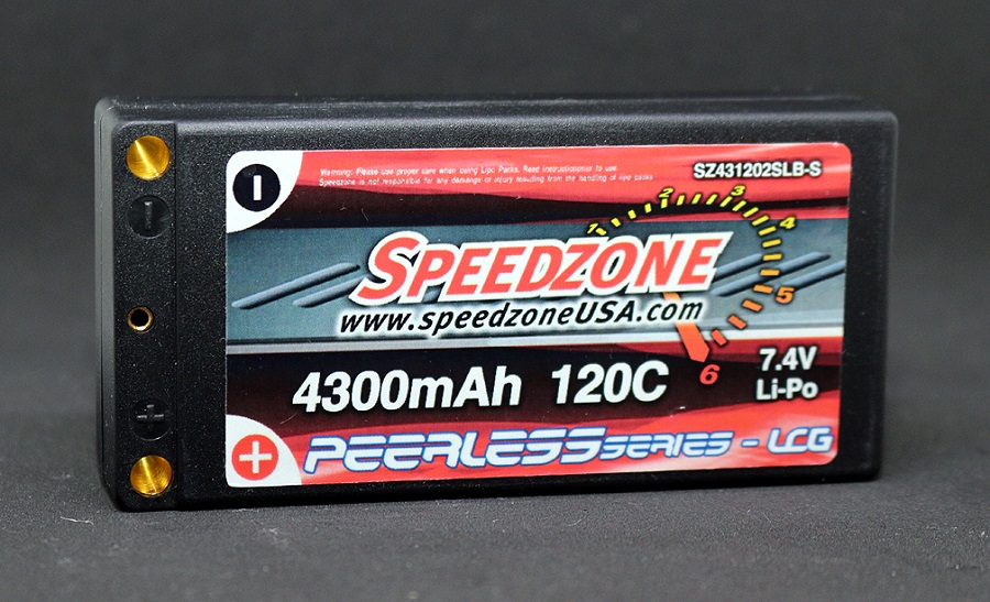Speedzone LCG 2S 120C LiPo Packs (2)