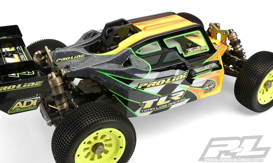 TLR 5ive-B Pre-Cut Elite Clear Body From Pro-Line