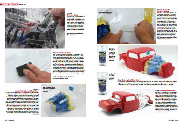 RC Car Action - RC Cars & Trucks | How To: Mask & Paint Pro-Line’s Rat Rod Bod