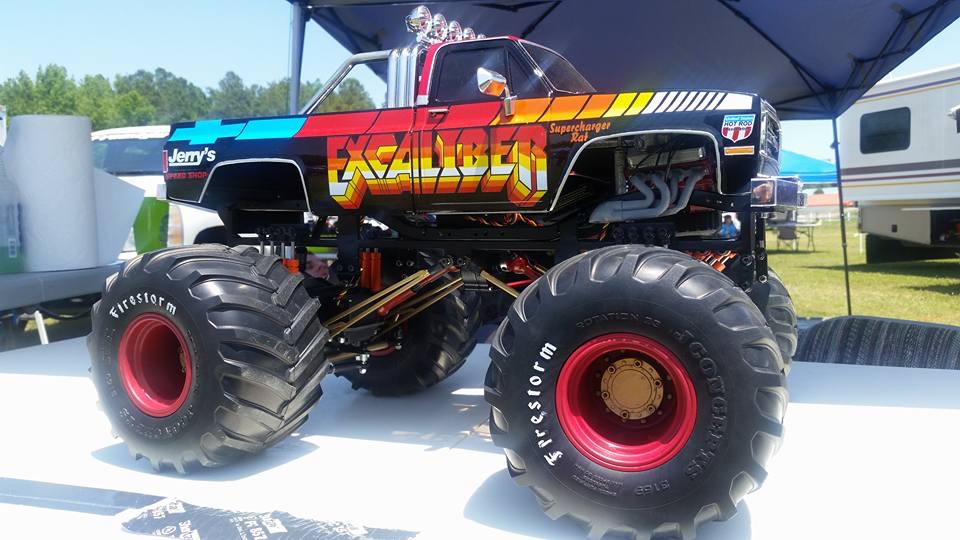 Monster Jam, Monster Truck, Excaliber, Tamiya Clod Buster, Juggernaut 2, Extreme RC, RC4WD, Freestyle RC, MIP, JConcepts, Traxxas
