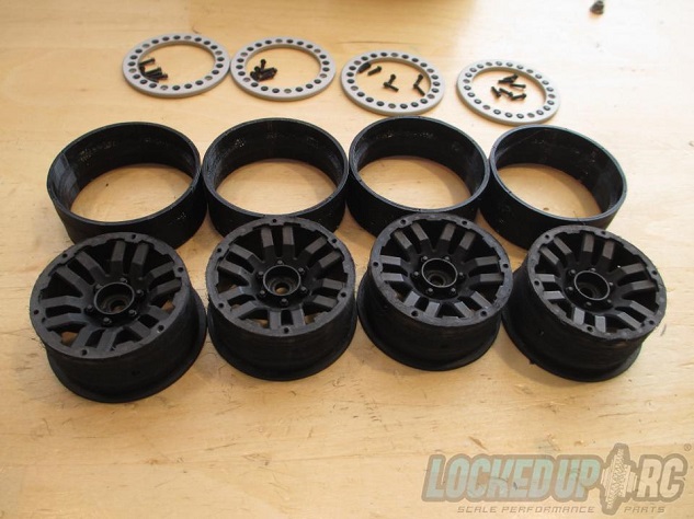 Locked Up RC 1.9" Internal Beadlock Rings For The TRX-4