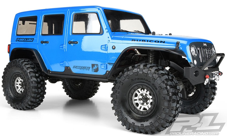 Pro-Line Jeep Wrangler Unlimited Rubicon TRX-4 Body - RC Car Action
