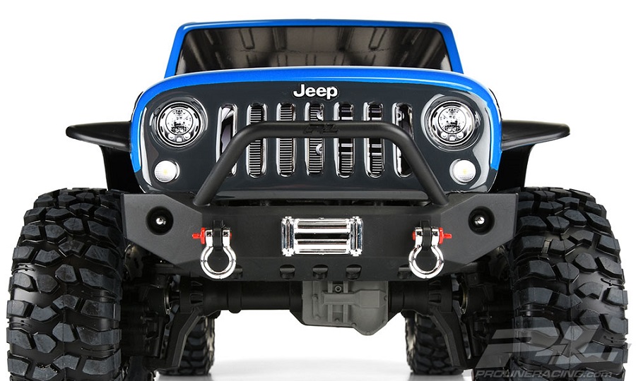 Pro-Line Jeep Wrangler Unlimited Rubicon Clear Body For The Traxxas TRX-4