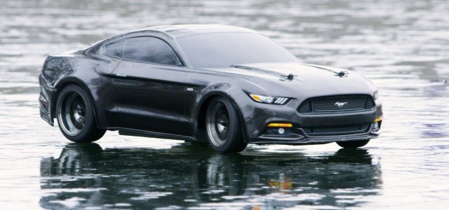 RC Ice Attack With The Traxxas Ford Mustang GT [VIDEO]
