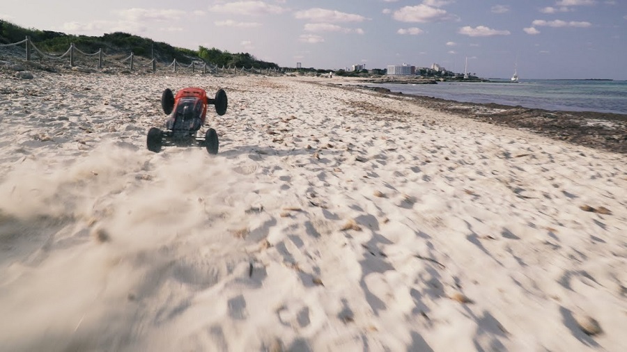 Beach Attack With The ARRMA Talion 6S BLX Truggy