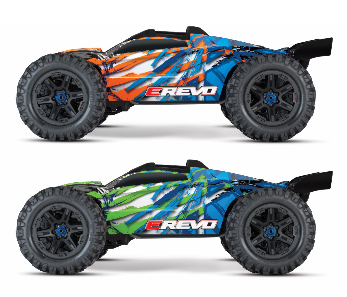 RC Car Action - RC Cars & Trucks | E-Revo orange green side