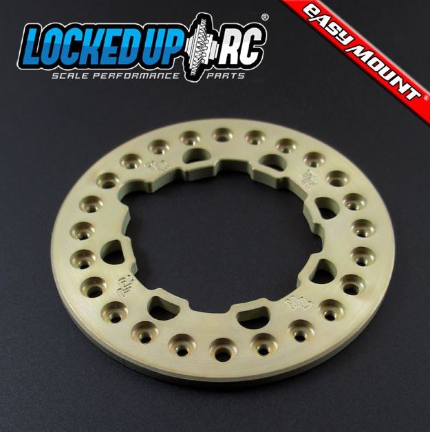 Locked Up RC 1.9 World Series Rings In Paintable Chromate