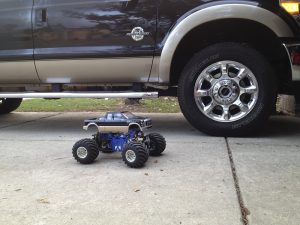 RC Monster Truck, Grave Robber, Monster Jam, HPI, Tamiya Clod Buster, Cadillac, Red Cat, Ground Pounder, Crawford Racing, Team Associated RC10, Axial, Hobbywing