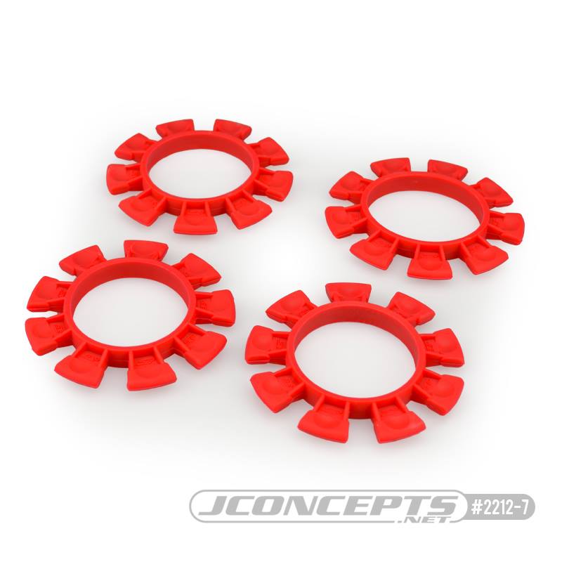 JConcepts Satellite Tire Gluing Rubber Bands Now In Red