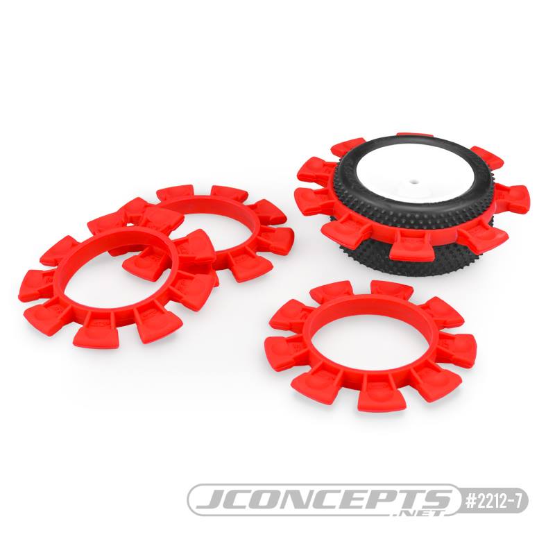 JConcepts Satellite Tire Gluing Rubber Bands Now In Red