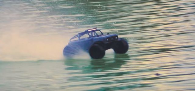 Pro-Line PRO-MT 4×4 & Sand Paw 2.8″ Tires On Water [VIDEO]