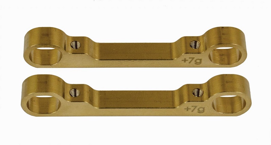 Factory Team Brass Arm Mounts For The TC7.1