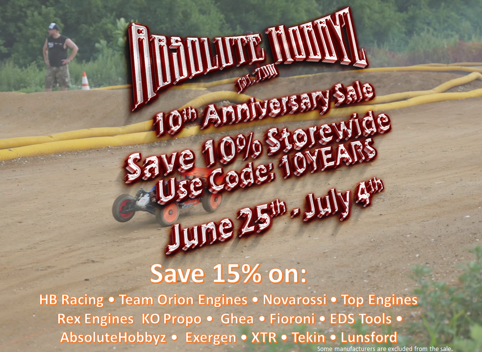 RC Car Action - RC Cars & Trucks | 10 Years = 10% Off Everything at Absolute Hobbyz