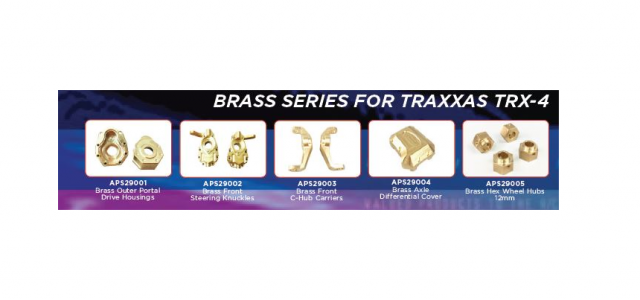 APS Brass Series Option Parts For The Traxxas TRX-4