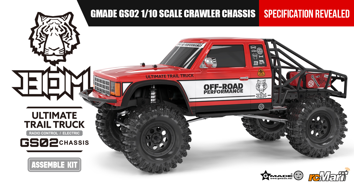 RC Car Action - RC Cars & Trucks | Gmade’s GS02 Looks Good–But Where Are the Rear Shocks?