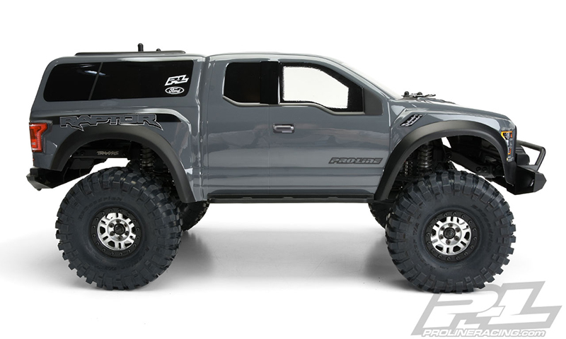 Pro-Line 2017 Ford F-150 Raptor Clear Body For The Traxxas TRX-4