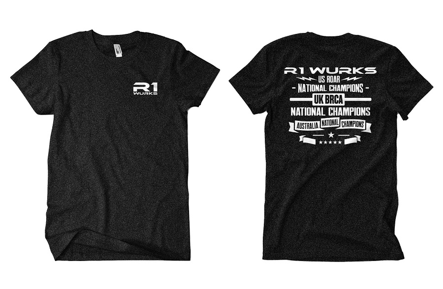R1 Wurks "Champion" Short Sleeve T-Shirt