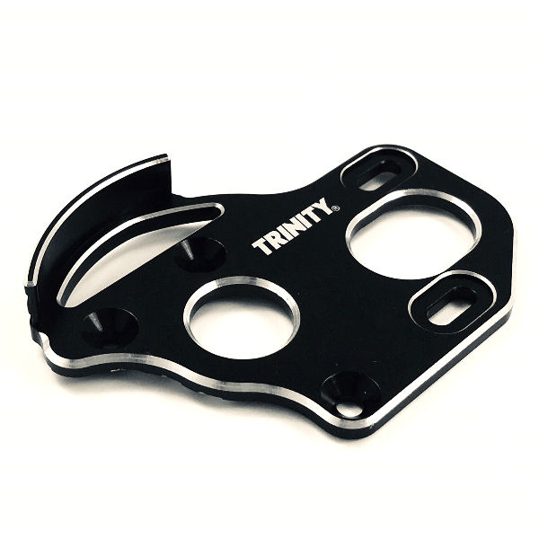 Trinity Laydown/Layback 3-Gear Tranmission Motor Plate For The Associated 6.1 Series Vehicles