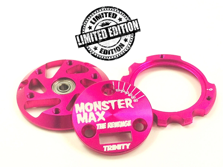Trinity Limited Edition "Neon Pink" Monster "Max" End Plate Set