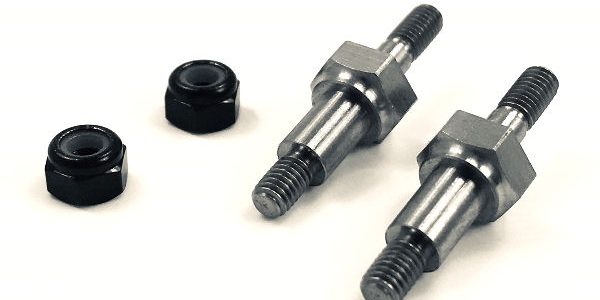 Trinity Titanium Shock Mounts For The Associated 6.1 Series Vehicles