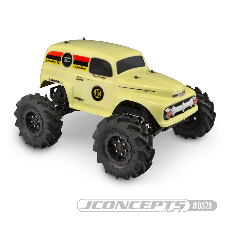 JConcepts 1951 Ford Panel Traxxas Stampede Clear Body
