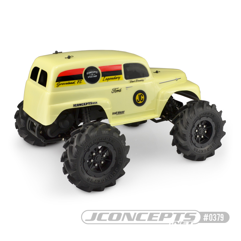JConcepts 1951 Ford Panel Traxxas Stampede Clear Body