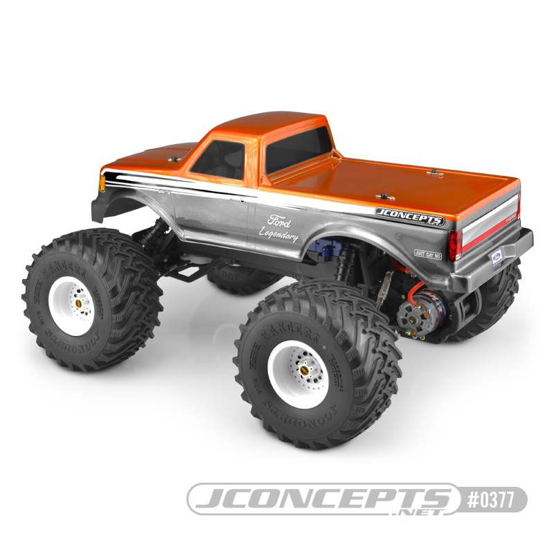 JConcepts 1989 Ford F-250 Traxxas Stampede Clear Body