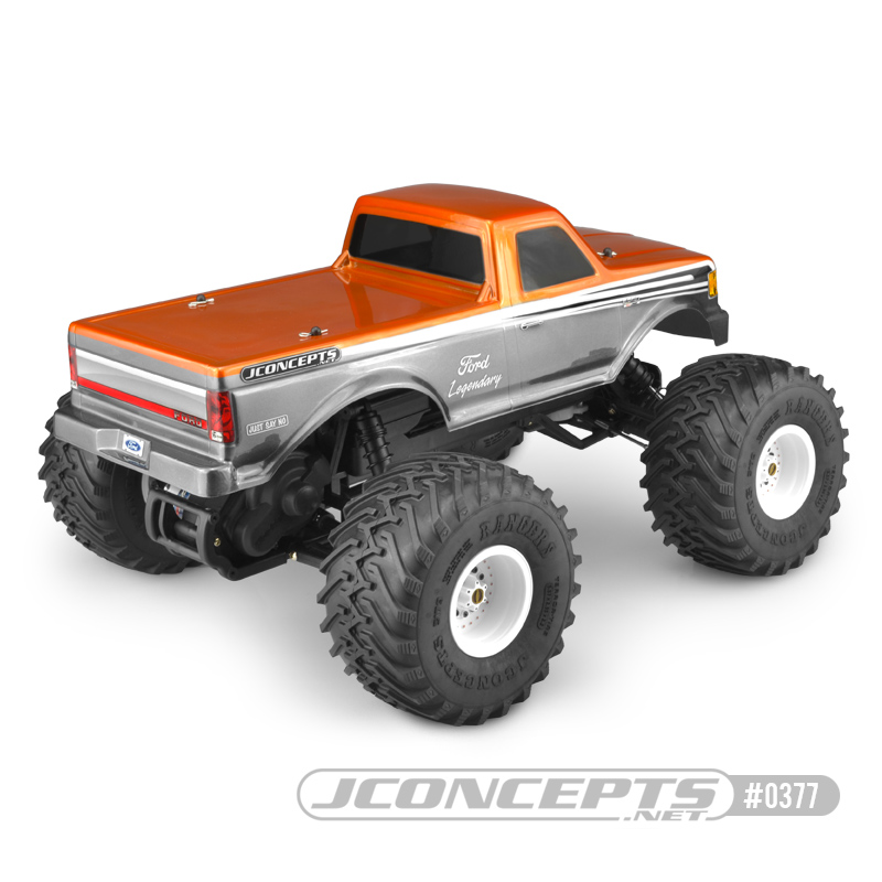 JConcepts 1989 Ford F-250 Traxxas Stampede Clear Body