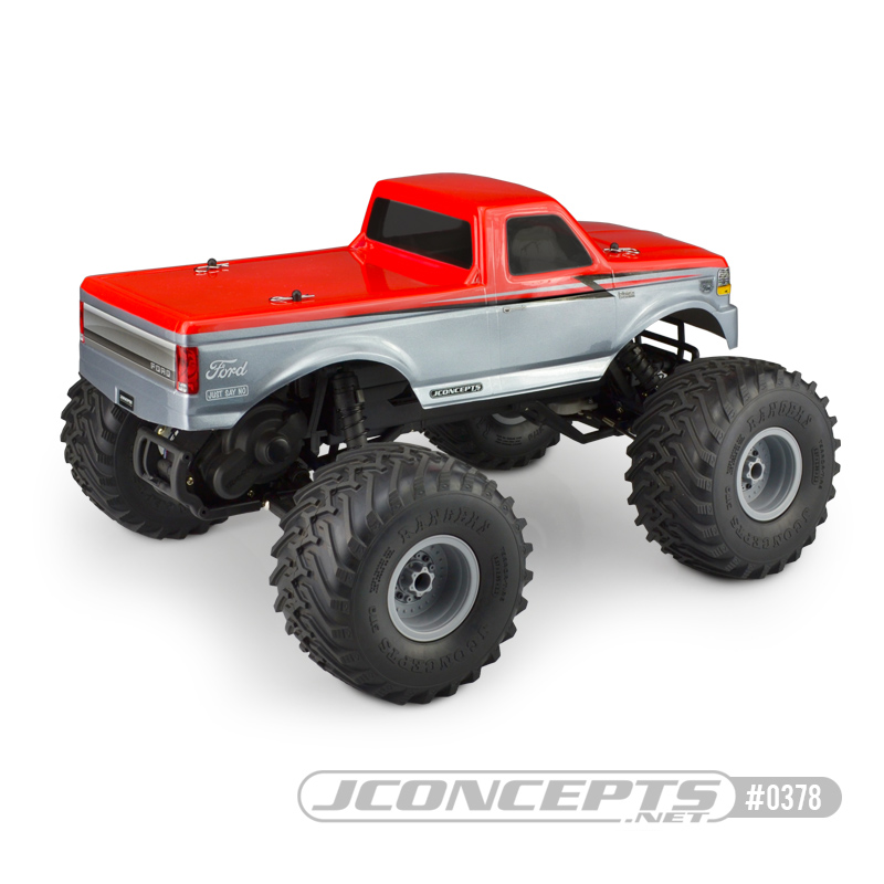 JConcepts 1993 Ford F-250 Traxxas Stampede Clear Body