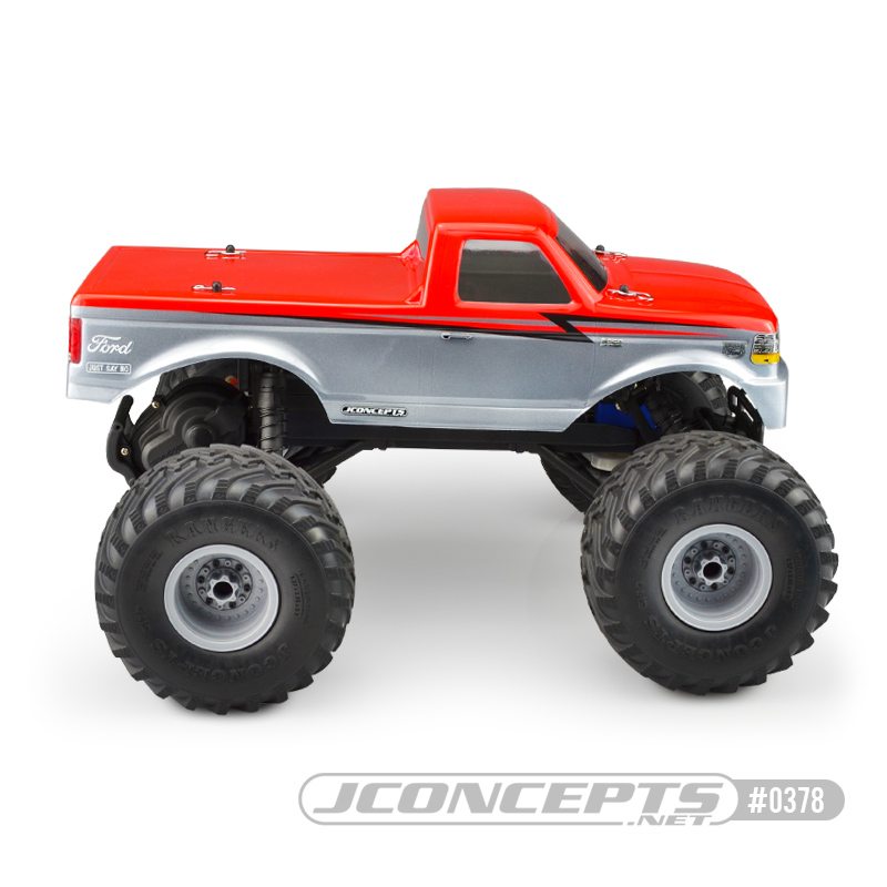 JConcepts 1993 Ford F-250 Traxxas Stampede Clear Body