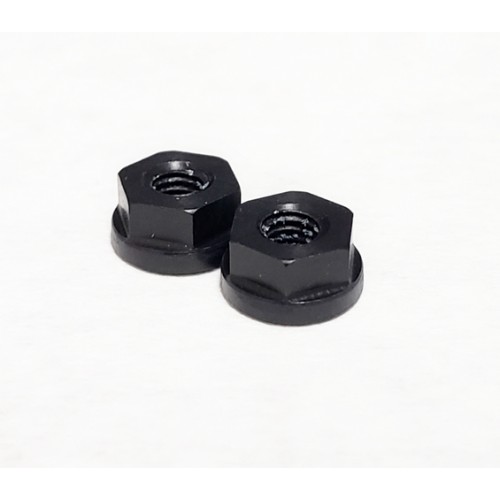 Schelle Black Battery Strap Nuts For The B6.1, T6.1 & SC6.1