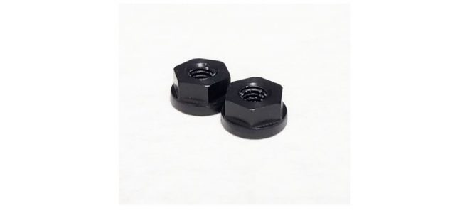 Schelle Black Battery Strap Nuts For The B6.1, T6.1 & SC6.1