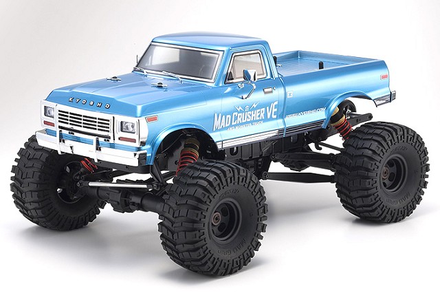 Kyosho Updates The 4wd Mad Crusher VE Monster Truck Readyset