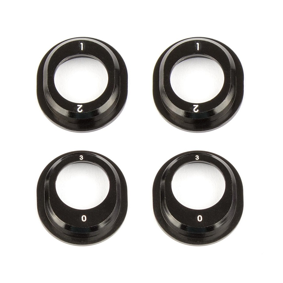 Team Associated Aluminum Differential Height Inserts For The 6.1 Series Vehicles