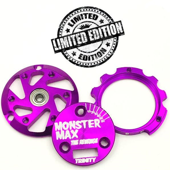 Trinity Limited Edition Purple Monster “Max” End Plate Set