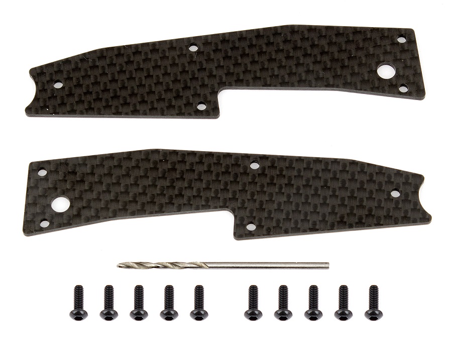 Factory Team Graphite Arm Stiffeners For The RC8B3.1 & T3.1