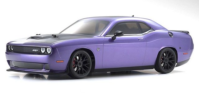 Kyosho ReadySet Fazer MK2 Dodge Hellcat Purple Challenger SRT 2015