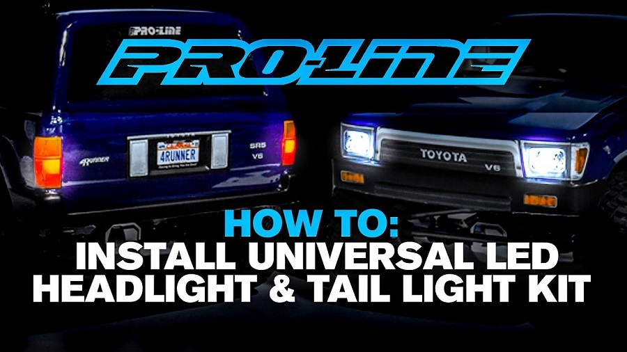 Pro-Line HOW TO: Install Universal LED Headlight & Tail Light Kit