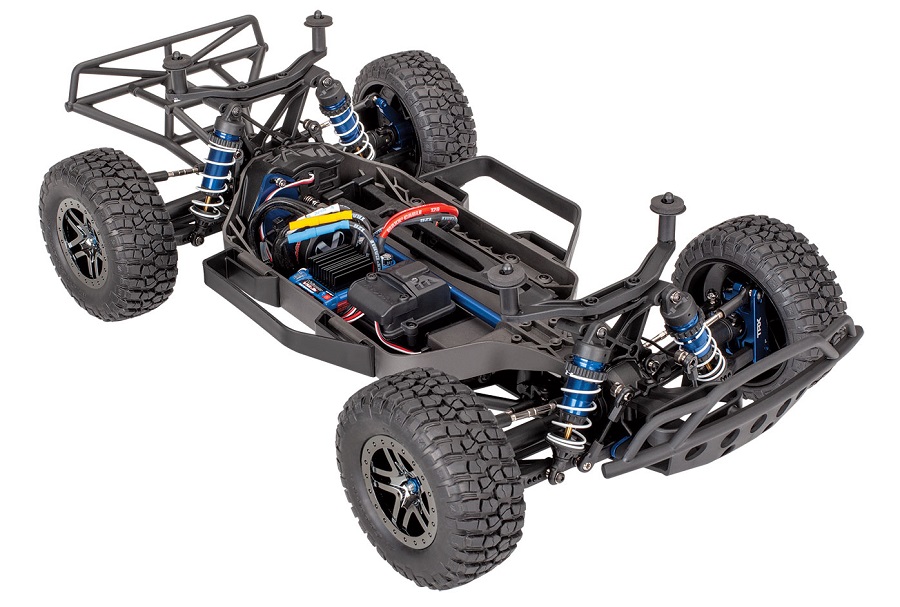 Traxxas Slash 4x4 LCG ULTIMATE EDITION Race Roller Slider Chassis Newest Model! 
